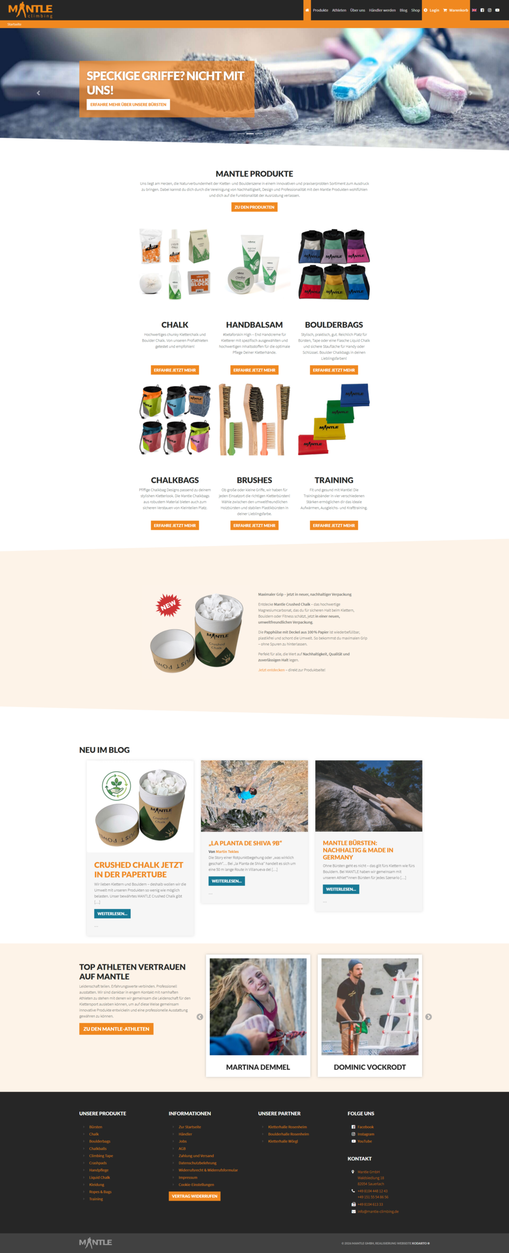 Webdesign Referenz WooCommerce Desktop